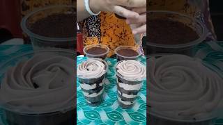 Tips about chocolate ganache cream cake glasscake chocolateganachecream [upl. by Annaxor]