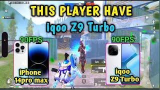 IPHONE 14PRO MAX VS IQOO Z9 1V1 BATTLE 90fps VS 60 fps [upl. by Zsa]