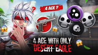 I Met Nepali Streamer🇳🇵while doing 4 ACE with Only DesertEagle Challenge❗️ [upl. by Templa933]