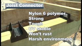 KlevaKlip Building Products Joist Connector Install Video [upl. by Loesceke851]