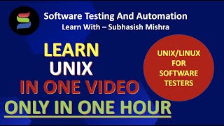 UNIX Tutorial For Beginners  UNIX Commands  Learn UNIX in 1 Hour [upl. by Tehr]