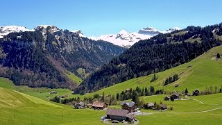 Drone Views of Switzerland in 4k ZurichWollishofen amp Oberiberg [upl. by Onnem]