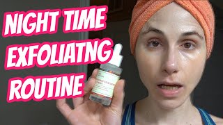 Vlog Night time exfoliating routine amp Azelaic Acid Dr Dray [upl. by Hi]