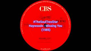 Haywoode  Missing You 1985 TheSoulTrexStar [upl. by Walkling]