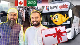 Madina Ziyarat with ADV Faiz Syed Special Gift for Our USA 🇺🇸 and Canada 🇨🇦 Group [upl. by Evvie]