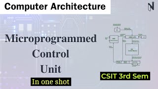 Microprogrammed Control Unit in One Shot  Computer Architecture CSIT 3rd Sem [upl. by Ettessil]