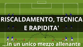 Riscaldamento tecnica e rapidità in un unico esercizio [upl. by Noet982]