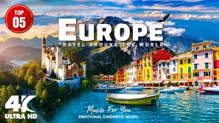 5 Best Places to Visit in Europe  Travel Guide  4K Ultra HD [upl. by Breeze]