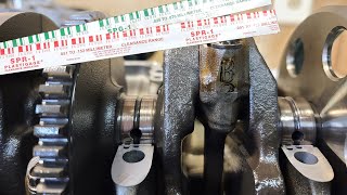 How To Use Plastigage To Measure Crank Bearing amp Rod Bearing Oil Clearance [upl. by Allerus674]