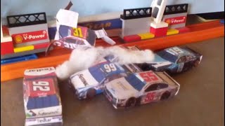 Myatt Snider crash daytona stop motion [upl. by Serrell]