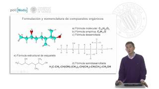 Formulación y nomenclatra de compuestos orgánicos ejercicio prácticosoluciones  57101  UPV [upl. by Einafit]