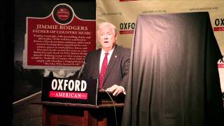 Launch of Oxford Americans 2011 Southern Music Issue with Mississippi Gov Haley Barbour [upl. by Zetrok]