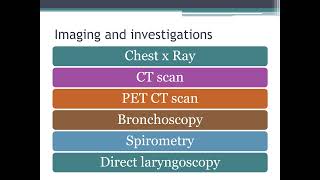 Tracheal tumors review [upl. by Aneeh]