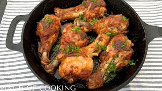 Oven Roasted Chicken Drumsticks  Easy and Tasty Dinner [upl. by Madancy559]