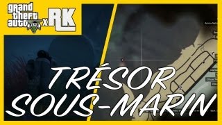 GTA 5  Trouver le trésor sousmarin CARTE  Trésor 1100  PS3 HD Français  xRK [upl. by Geddes]