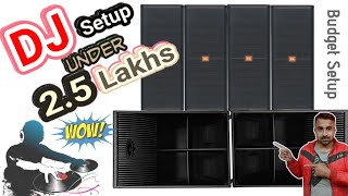 DJ Setup Under 25 Lakhs [upl. by Medeah]