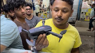 H16 Brushless Drone Dual Camera Foldable WIFI Remote Control review cheapest price Drone in Mumbai 😲 [upl. by Ynnaej]