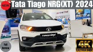 2024 New Tata Tiago NRG XZ Full Detailed Review In Petrol [upl. by Benenson]