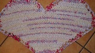 Rag Rug BORDER Tutorial [upl. by Rento]