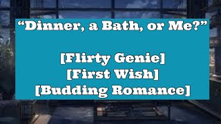 🎧Your First Genie Wish ASMR Flirty First Wish Possible Romance [upl. by Hniht371]