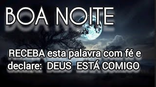 O descanso do Senhor virá sobre você trazendo paz ao seu coração Boa Noite 🌙 [upl. by Kulda]