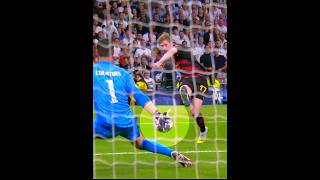 De Bruyne vs Goalkeepers  Courtois 😳 [upl. by Ahsino]