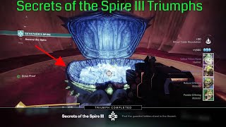 Destiny 2  Find The guarded hidden chest in the Ascent  Secrets of the Spire III [upl. by Lenoel]