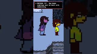 EL PACIFISMO SOLUCIONA undertale deltarune doblaje humor fandub doblajelatino parati [upl. by Dirtsa]