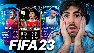 SAIRAM NOVOS BRAZUCAS DA CHAMPIONS E UEFA EUROPA LEAGUE FUT DRAFT FIFA 23 [upl. by Gabey]