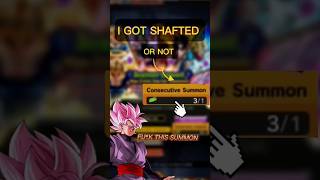 I GOT SHAFTED 😭💀  dblengends drangonballlegends dbllegendslimited [upl. by Enirac]