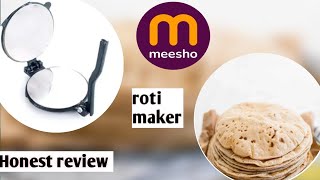 Roti maker honest review  from meesho  worth buying  meesho kitchen finds [upl. by Ivan]