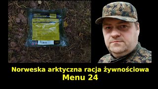 NORWESKA arktyczna racja żywnościowa  Menu 24 [upl. by Gigi]