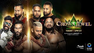 Roman Reigns amp The Usos vs The Bloodline WWE Crown Jewel Hype Package [upl. by Su]