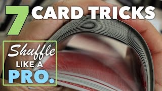 7 Easy Card Tricks to Shuffle the Cards Like a Pro [upl. by Atinnek989]