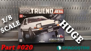 HUGE Toyota AE86 Model Kit Part 020  DeAgostini 18 Scale Toyota Sprinter Trueno  Levin [upl. by Keith]