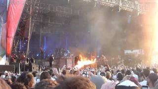 Rammstein  Benzin Fan on fire [upl. by Trah]