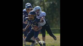 Jeremiah Atkins RBLB Ambler Whitpain Trojans 125lbs Highlights vs Roxborough Eagles 125lbs [upl. by Aikemet]