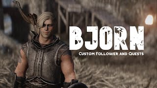 Skyrim with Bjorn Follower  Day 01 The Mercenary Aid  Before the Storm [upl. by Steinman346]