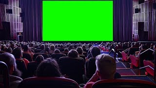 Cinema Chroma Key  Tela de Cinema movie theater Cine  Green Screen Pantalla Verde [upl. by Ynohtnanhoj893]