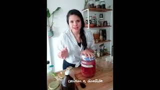 Receta vinagre de manzana en 2 partes [upl. by Seena]