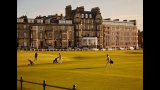 Marine amp Lawn Hotels and the links golf of Scotland [upl. by Asserac]