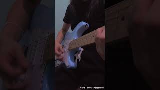 Hard Times  Paramore hardtimes paramore electricguitarcover guitarcover fyp fypage foryou [upl. by Silrac613]