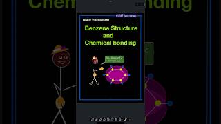 Benzene Structure and chemical bondingneetiitchemistry learncbseindia dubai chem reels [upl. by Thatch]