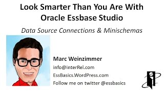 Essbase Studio Data Source Connections amp Minischemas Part 2 [upl. by Cheadle392]