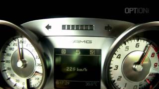 285 kmh en Mercedes SLS AMG Option Auto [upl. by Stevenson]