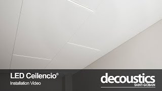 Decoustics  LED Ceilencio® Installation [upl. by Leuqram]