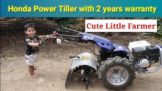 BSC 840 Power Tiller  honda engine tiller machine  Sprayman [upl. by Nilat]