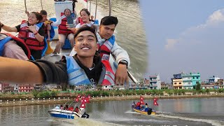 surkhet ko bulbule taal ma boting Gardai 😀❤️ bulbule lake new looks 😳 [upl. by Bluma]