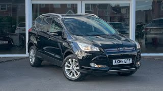 AK66EPZ  Ford Kuga Titanium  Walkthrough  Angus MacKinnon Ltd [upl. by Jorin768]