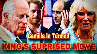 King Charles Fury At Camilla As Her Rude Move To Harrys Issue Amid Williams Huge Plan [upl. by Einaeg]